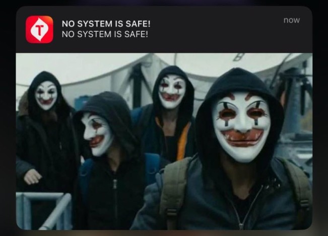 No System Is Safe Telkomsel. [X]